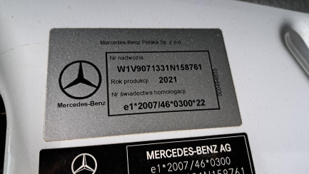 Zdjęcie przedmiotu: MERCEDES-BENZ/IGLOPOL SPRINTER E6 3.5t