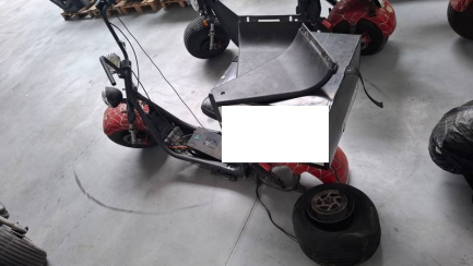 Zdjęcie przedmiotu: SKUTER ELEKTRYCZNY Shansu Egreen