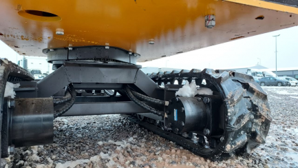 Zdjęcie przedmiotu: BERGER KRAUS BK800 B mini excavator