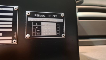 Zdjęcie przedmiotu: Renault T 520 E6 18.0t 4x2 X-Low High Cab Oświadczenie o utarcie DR