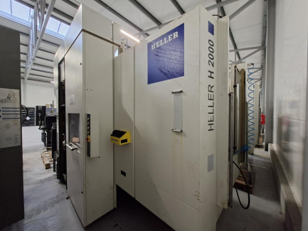 Zdjęcie przedmiotu: Poziome centrum obr&oacute;bcze HELLER H2000