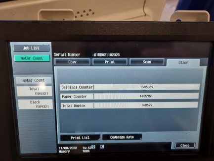 Zdjęcie przedmiotu: KONICA MINOLTA BIZHUB 423 multifunctional device