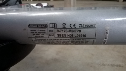 Zdjęcie przedmiotu: STAR TRAC Spinner NXT