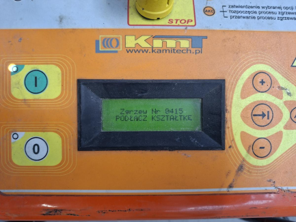 Zdjęcie przedmiotu: Automatyczna zgrzewarka elektrooporowa KAMITECH KMT 3K3