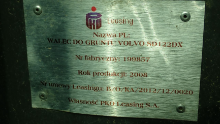 Zdjęcie przedmiotu: VOLVO SD122 DX combination roller