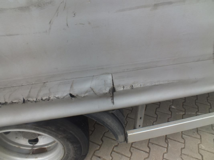 Zdjęcie przedmiotu: Przyczepa skrzyniowa i kurtynowa z osiami centralnymi PLANDEX PTL 18