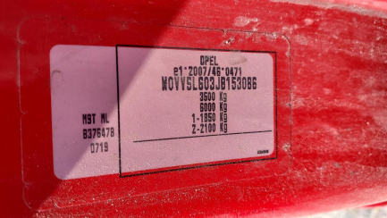 Zdjęcie przedmiotu: OPEL/MRAUTO MOVANO 2.3 CDTI E6 3.5t L3H1