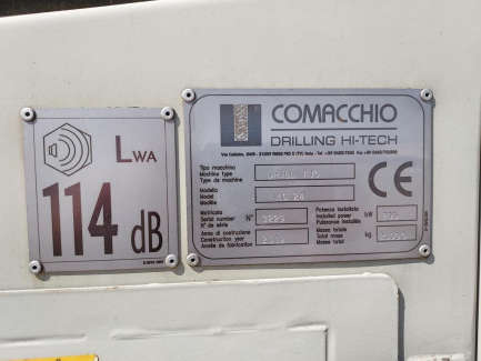 Zdjęcie przedmiotu: Wiertnica pionowa wielozadaniowa COMACCHIO MC 24