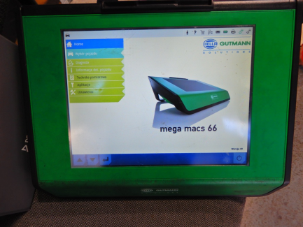 Zdjęcie przedmiotu: Hella Gutmann Solutions Mega Macs 66 diagnostic tester