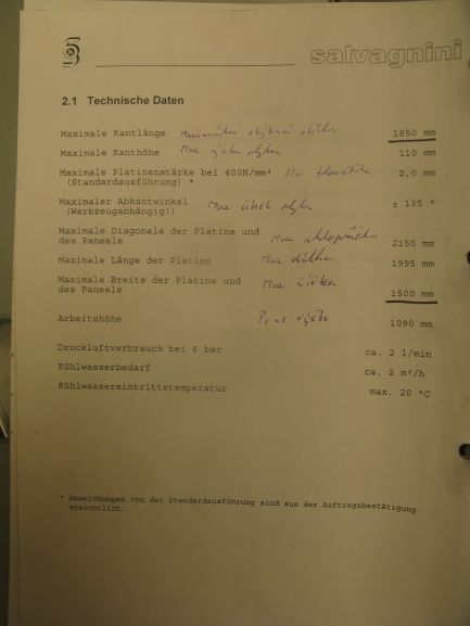 Zdjęcie przedmiotu: Centrum gnące P2 Perfrormer rok 2001