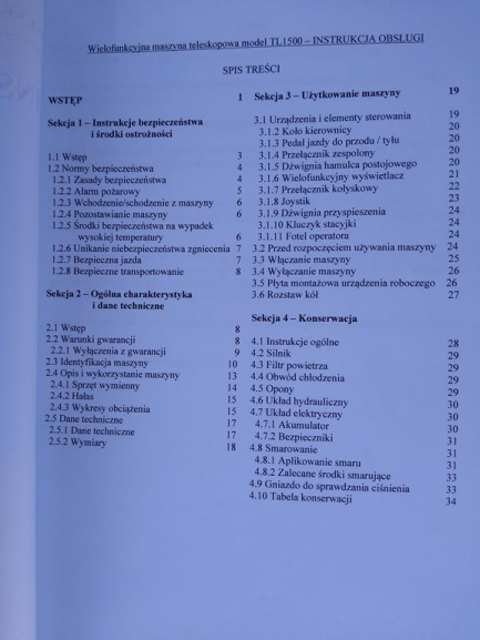 Zdjęcie przedmiotu: TAIAN TL 1500 telehandler