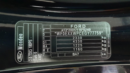 Zdjęcie przedmiotu: Ford Mondeo Hatchback Hatchback