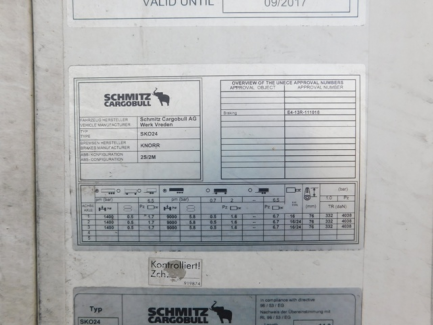 Zdjęcie przedmiotu: AUCTION OF THE DAY SCHMITZ CARGOBULL AG SKO 24L-13.4 Refrigerator