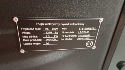 Zdjęcie przedmiotu: Elektryczny pojazd wolnobieżny FRUGAL LT-S14