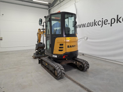 Zdjęcie przedmiotu: Mini koparka gąsienicowa SANY SY26U
