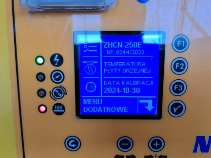 Zdjęcie przedmiotu: NOVATECH ZHCN-250 E hydraulic butt welding machine