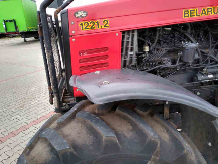 Zdjęcie przedmiotu: AUKCJA PAKIETOWA Ciągnik rolniczy Belarus 1221.2 + Przyczepa zrywkowa Palms 12D/700