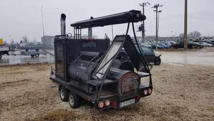 Zdjęcie przedmiotu: Wiosenne obniżki| Prowizja 1% Gastronomic trailer grill-smokehouse TA-NO