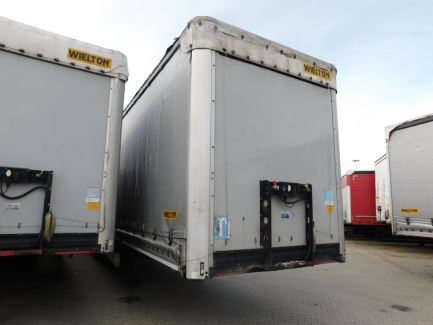 Zdjęcie przedmiotu: AUCTION OF THE DAY WIELTON NS3K Curtain trailer