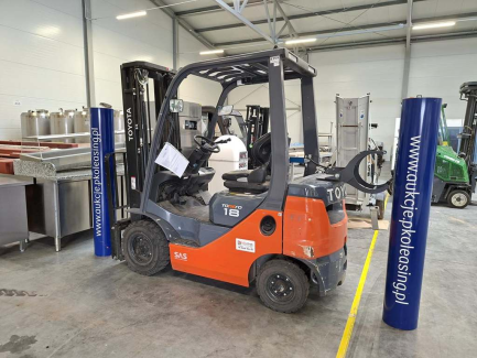 Zdjęcie przedmiotu: Toyota 02-8FGF18 forklift