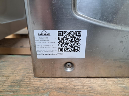 Zdjęcie przedmiotu: CARPIGAIANI 161 T G-SP ice cream machine