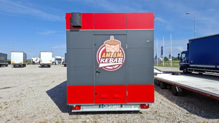 Zdjęcie przedmiotu: PRZYCZEPA GASTRONOMICZNA ZP TRAILERS ZP352 Oświadczenie o utracie DR