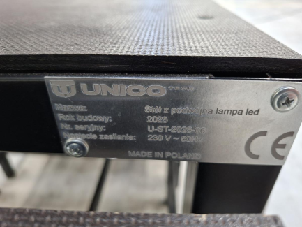 Zdjęcie przedmiotu: UNICO TECH double LED table lamp set &ndash; 14 pcs.