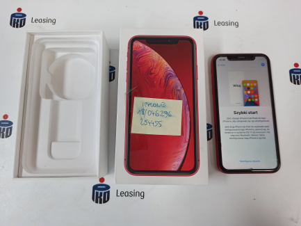 Zdjęcie przedmiotu: Apple iPhone XR 64GB Red smartphone