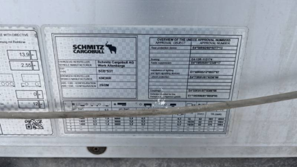 Zdjęcie przedmiotu: SCHMITZ SCS 24 35.0t Skrzyniowa