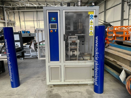 Zdjęcie przedmiotu: The ERA-TECH BMU 2 extruder and bottler is used in the plastics industry for the automatic production of thermoplastic containers by extrusion blow molding.