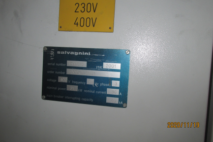 Zdjęcie przedmiotu: SALVAGNINI P2 Performer bending center - a CNC device designed for bending metal sheets up to 2 mm thick.