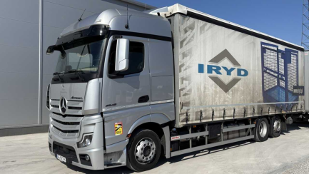 Zdjęcie przedmiotu: Mercedes-benz Actros E6 25.0t + PLANDEX PTL18 18.0t