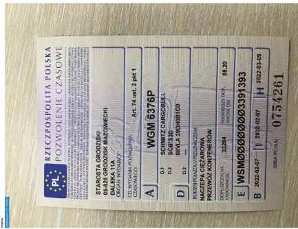 Zdjęcie przedmiotu: SCHMITZ SCF Container