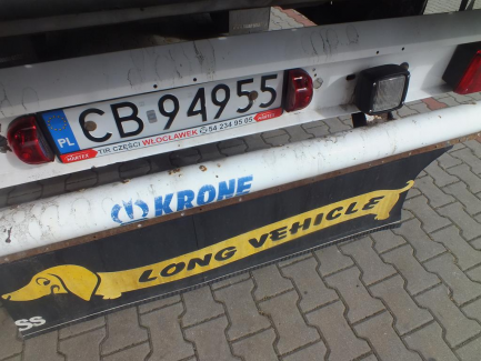 Zdjęcie przedmiotu: KRONE SD Curtain trailer