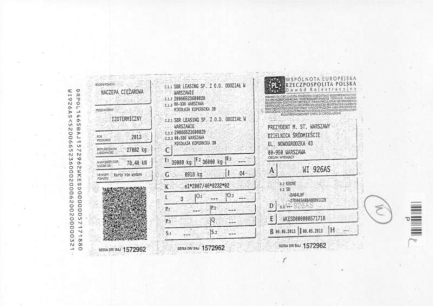 Zdjęcie przedmiotu: KRONE SD Refrigerator