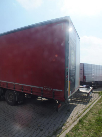 Zdjęcie przedmiotu: MEGA FLIEGL SDS 350 curtain semi-trailer