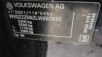 Zdjęcie przedmiotu: Volkswagen Tiguan 2.0 TDI BMT SCR Comfortline DSG