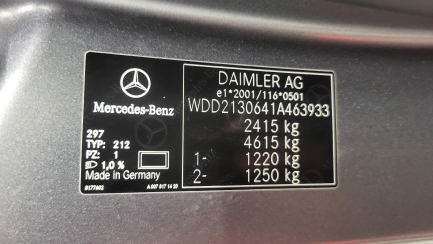 Zdjęcie przedmiotu: Mercedes-benz E 43 AMG 4-Matic