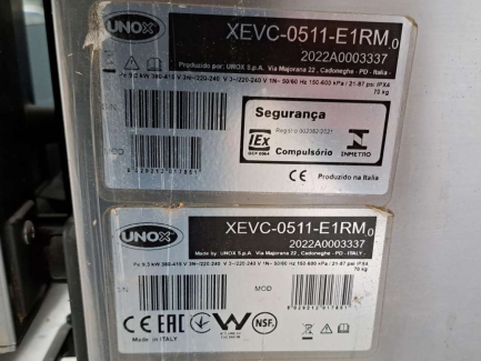Zdjęcie przedmiotu: UNOX S.p.A. XEVC-0511-E1RM.0 Combi-Steamer