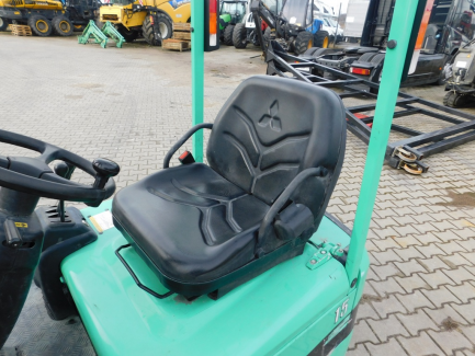 Zdjęcie przedmiotu: W&oacute;zek widłowy elektryczny Mitsubishi FB 15KRT PAC