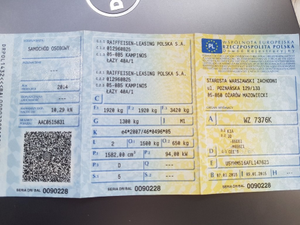 Zdjęcie przedmiotu: Kia Cee'd 1.6 CRDi M