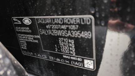 Zdjęcie przedmiotu: RANGE ROVER VELAR 3.0 D300 mHEV Dynamic HSE Oświadczenie o utracie DR