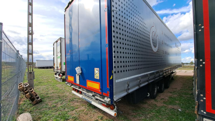 Zdjęcie przedmiotu: KRONE SDP eLG4-CS/13.6 Mega 27 43.0t Oświadczenie o utracie DR