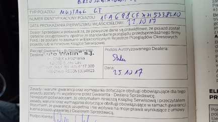 Zdjęcie przedmiotu: Ford Mustang Fastback 5.0 V8 GT aut