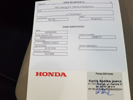 Zdjęcie przedmiotu: Honda CR-V 2.0 Executive (Honda Connect+) aut