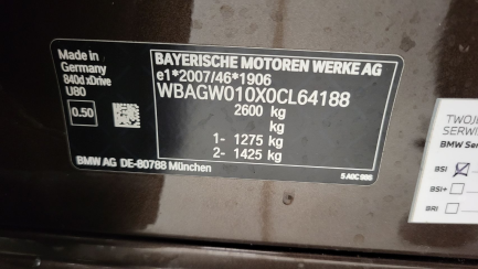 Zdjęcie przedmiotu: BMW 840d xDrive mHEV