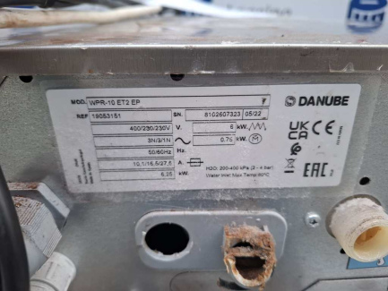 Zdjęcie przedmiotu: Pralnico-wirówka DANUBE WPR-10ET2