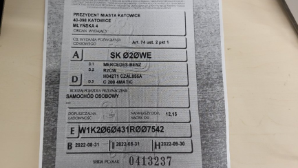 Zdjęcie przedmiotu: Mercedes-benz C200 mHEV 4-Matic AMG