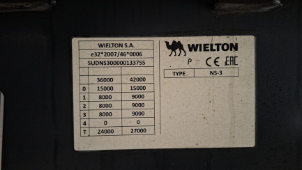 Zdjęcie przedmiotu: WIELTON NS3K Високобортовий 