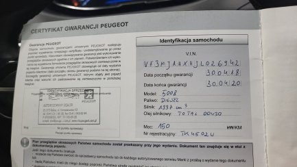 Zdjęcie przedmiotu: Peugeot 5008 2.0 BlueHDI Allure S&S